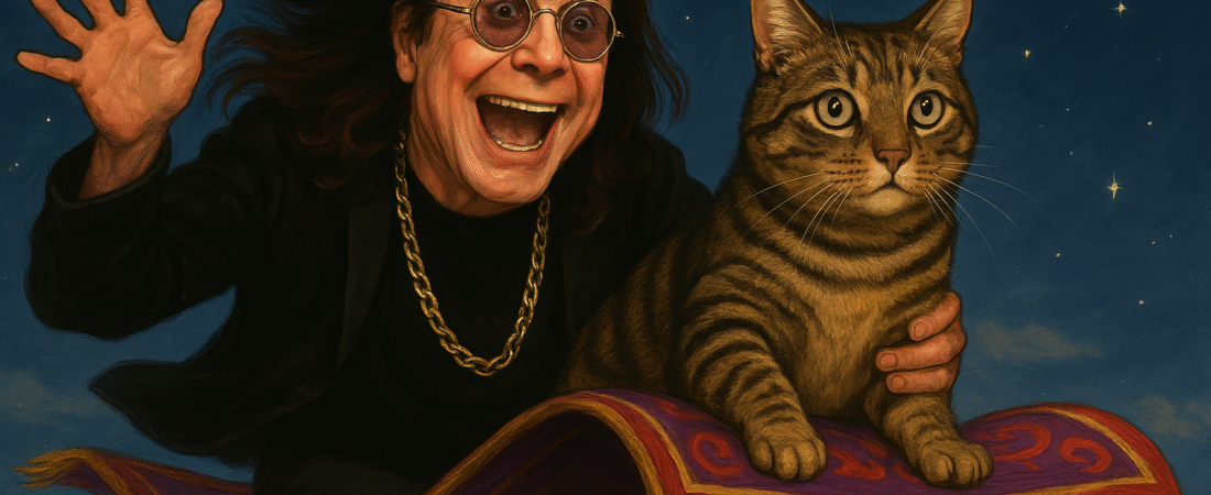 The Ozzy Osbourne Cat Story That Flooded His Beverly Hills Home